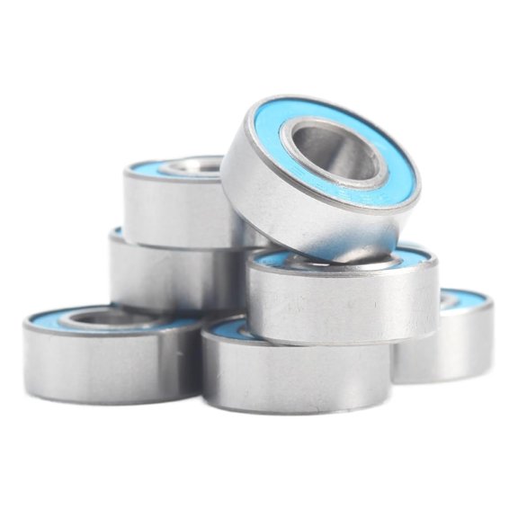 Bimetal Seal Shield Micro deep Groove Bearing 10pcs 686-2RS 6x13x5mm ABEC-3 Miniature Ball Bearings Blue Sealed