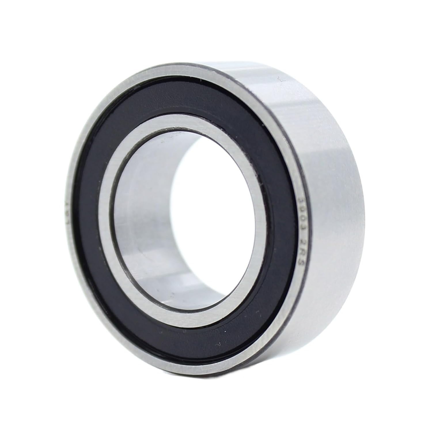 Bimetal Seal Shield Micro deep Groove Bearing 1pcs 3903-2RS 17 * 30 * 10mm Double Row Sealed Angular Contact Ball Bearings