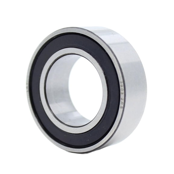Bimetal Seal Shield Micro deep Groove Bearing 1pcs 3903-2RS 17 * 30 * 10mm Double Row Sealed Angular Contact Ball Bearings