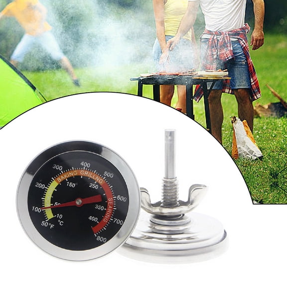 Bimetallic Bbq Thermometer: Dual Scale For Perfect Cooking Every Time!