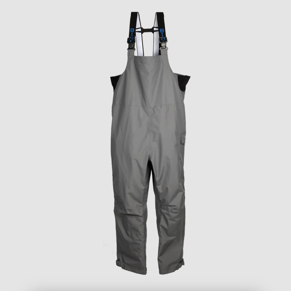 thumbnail image 1 of Bimini Bay Boca Grande Men's Waterproof Breathable Bib Pant - Gray - 3X-Large, 1 of 7