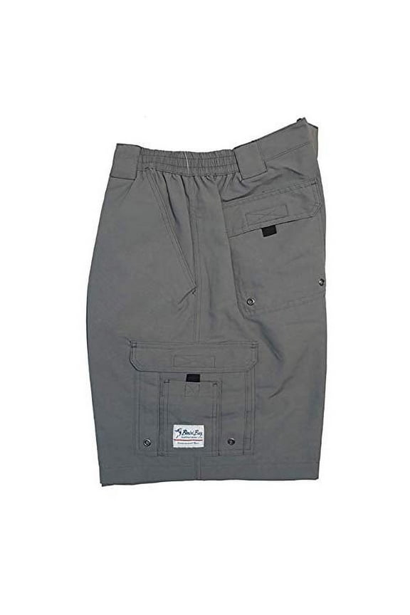 Bimini Bay Mens Boca Grande II Bloodguard� Short, Adult, Gray, 36