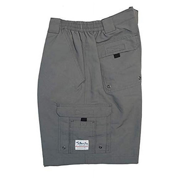 Bimini Bay Mens Boca Grande II Bloodguard™ Short, Adult, Gray, 38