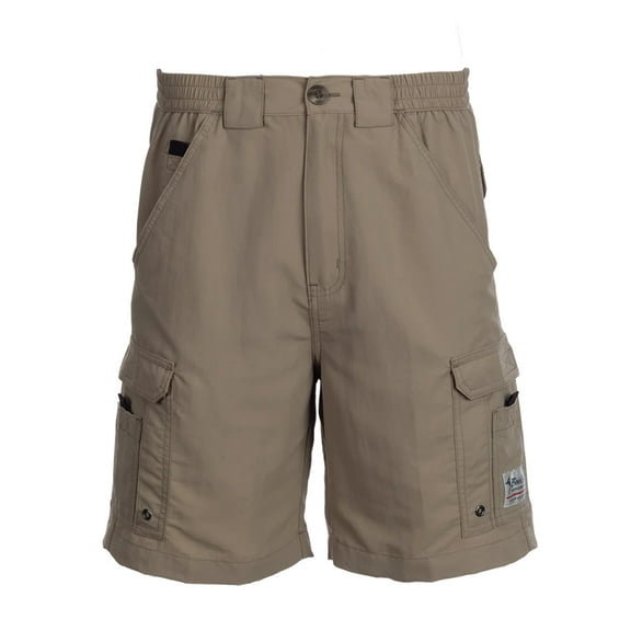 Bimini Bay Mens Boca Grande II  Bloodguard� Short, Adult, Khaki, 36