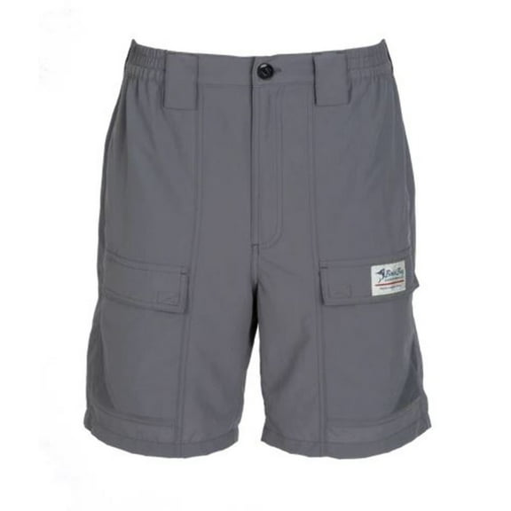 Bimini Bay Mens Grand Cayman II Short, Adult, Gray, Small