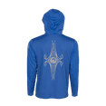 thumbnail image 1 of Bimini Bay Mens Hatteras Solid Hoodie W/Gaiter, Adult, Regatta Blue, L, 1 of 30