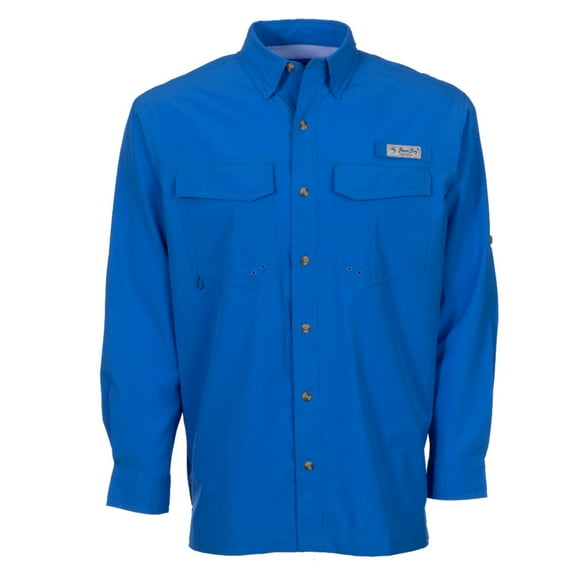 Bimini Bay Outfitters Flats V Long Sleeve Shirt Featuring BloodGuard® Plus (Men's)