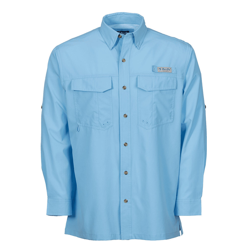 Bimini Bay Outfitters Flats V Men's Long Sleeve Shirt Featuring BloodGuard  Plus 