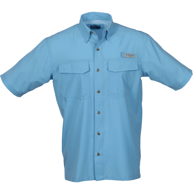 Bimini Bay Outfitters Flats V Men's Short Sleeve Shirt Featuring BloodGuard  Plus 
