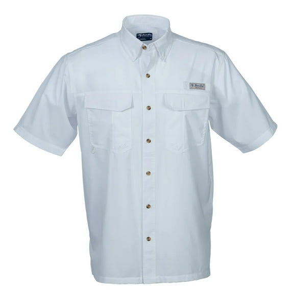 Bimini Bay Outfitters Flats V Short Sleeve Shirt Featuring BloodGuard Plus® (Men's)