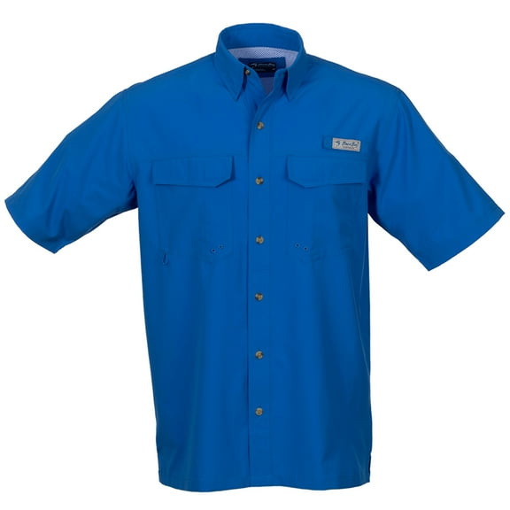 Bimini Bay Outfitters Flats V Short Sleeve Shirt Featuring BloodGuard Plus® (Men's)