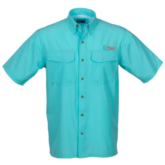 Bimini Bay Outfitters Flats V Short Sleeve Shirt Featuring BloodGuard Plus® (Men's)