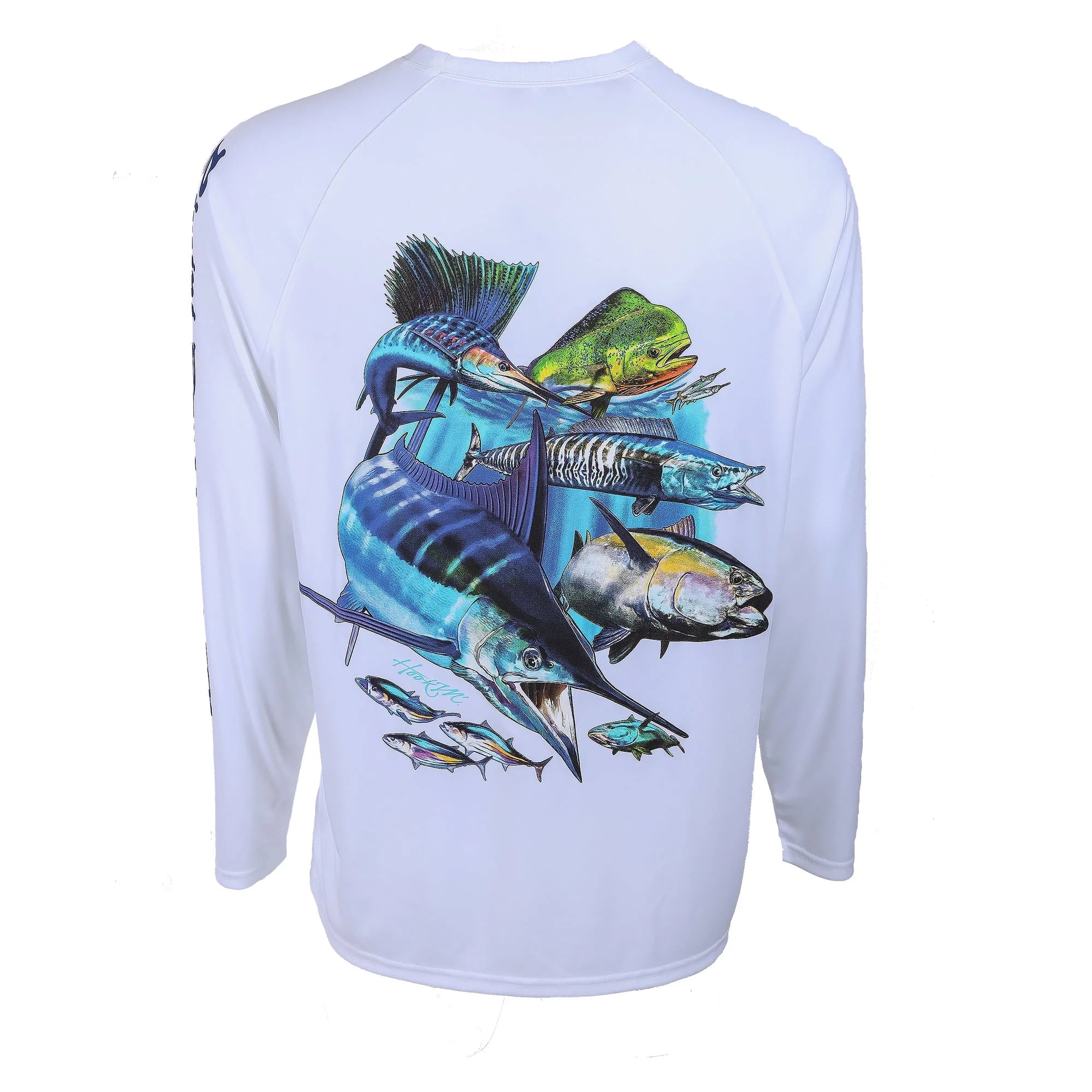 Bimini Bay Outfitters Hook M' Men's Long Sleeve Shirt - Offshore Slam 4 ...