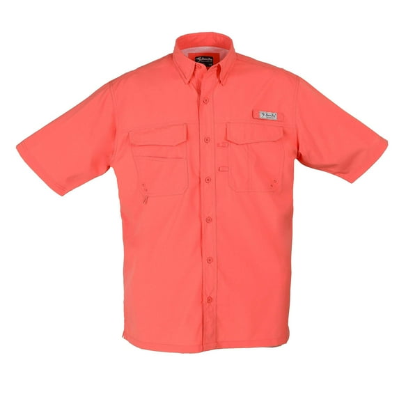 Bimini Bay Outfitters Key West Men's Short Sleeve Shirt Featuring BloodGuard Plus