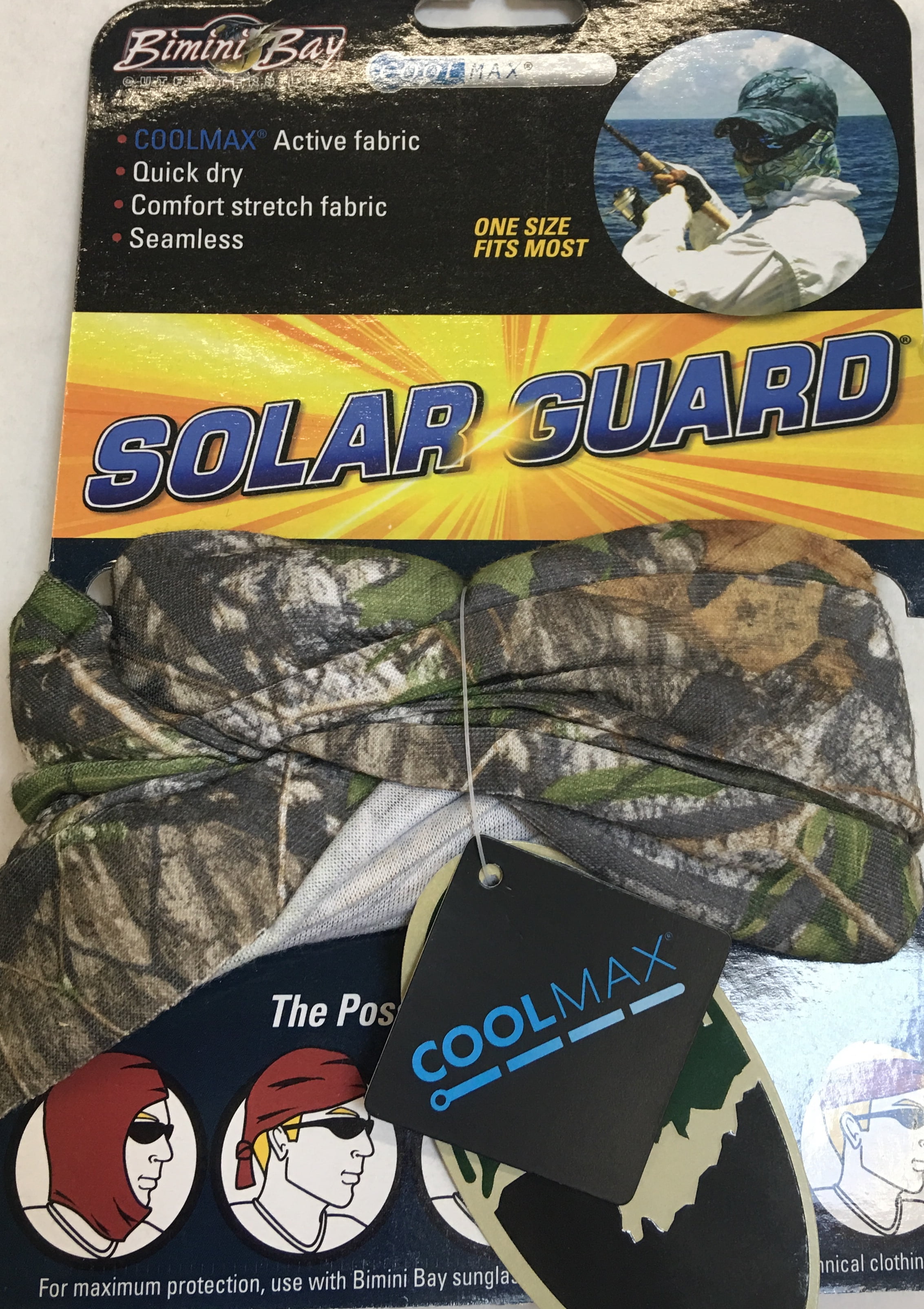 Bimini Bay Outfitters Solarguard Headwear, 100 polyester, C