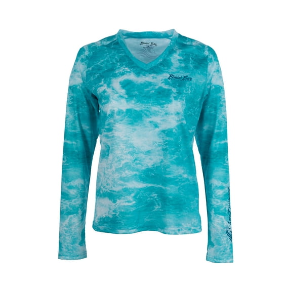 Bimini Bay Outfitters Undertow Camo Women's Long Sleeve Shirt