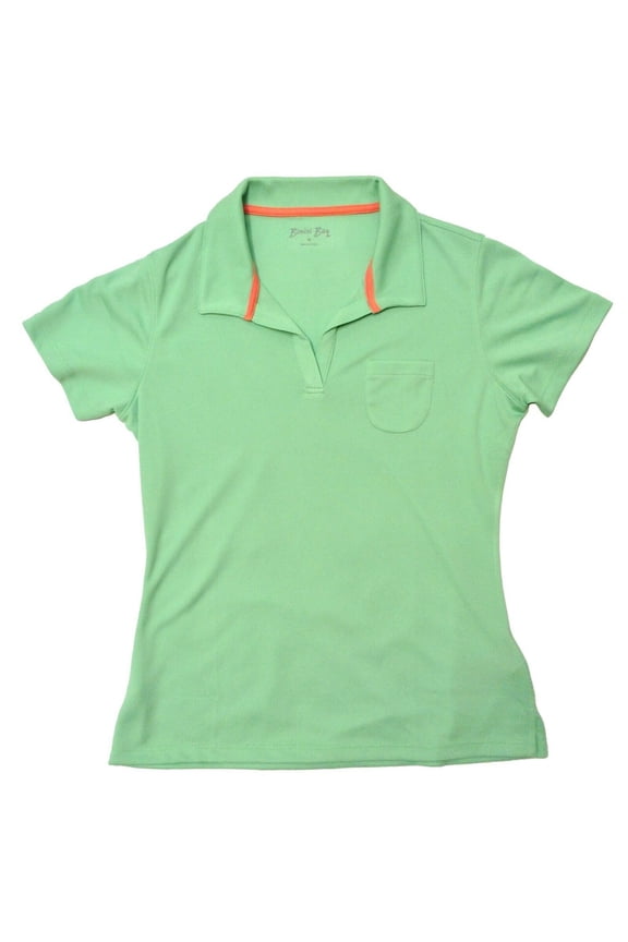 Women's Oasis Birdseye Knit Short Sleeve Polo Shirt