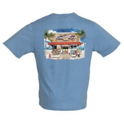 Bimini Bay Outiftters Classic Outfitters Short Sleeve Graphic Tee - Bait Shack Cobalt
