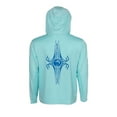 thumbnail image 1 of Bimini Bay Outiftters Hatteras Performance Hoodie with Gaiter Featuring BloodGuard® (Men's), 1 of 4