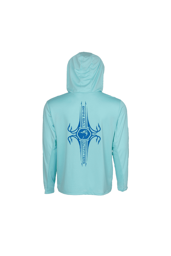 Bimini Bay Outiftters Hatteras Performance Hoodie with Gaiter Featuring BloodGuard