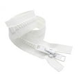 thumbnail image 1 of Bimini Top #10 White Marine Double Pull Zipper 48" ~YKK, 1 of 1