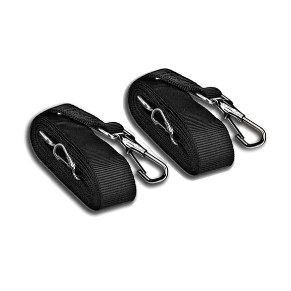 Bimini Top Awning Straps Marine Webbing Straps Adjustable with Stainless Steel Hooks
