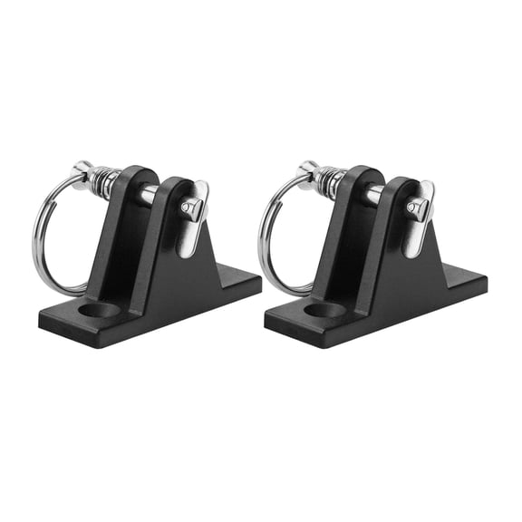 Bimini Top Deck Hinges Stainless Steel Bimini Top Fitting Hardware Perfect for Yacht Canopy Frame Connection