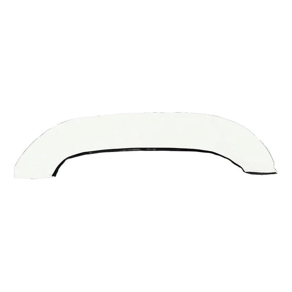 Bimini Top Storage Boot for Wide Square Tube 96"-103" Width White Color, Waterproof UV Protection Bimini Top Replacement Boot, Fit Round Tube