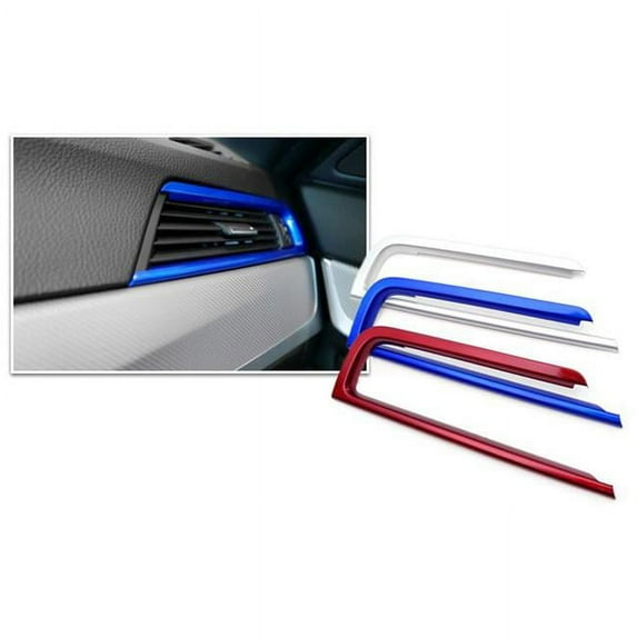 Bimmian ICT32ALSY Interior Colored Trim For F32 4 Series - 2 Pieces Silver