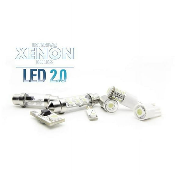 Bimmian IXBZ8A2YY Interior Xenon Bulbs- For Z8- High Power 2.0 LED Bulb Kit- 9 bulbs