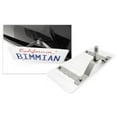 thumbnail image 1 of Bimmian TPHAAN309 Mechunik Tow Hook License Plate Holder, Alpine White, 1 of 1