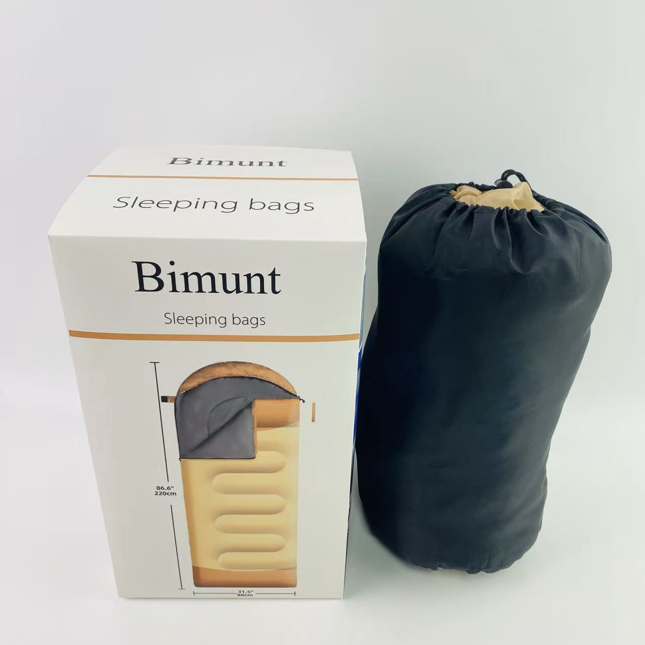 Bimunt Sleeping bags,3 Season Cold&Warm Weather Waterproof Camping Sleeping Bags - Lightweight Sleeping Bags for Camping Hiking Outdoor Travel
