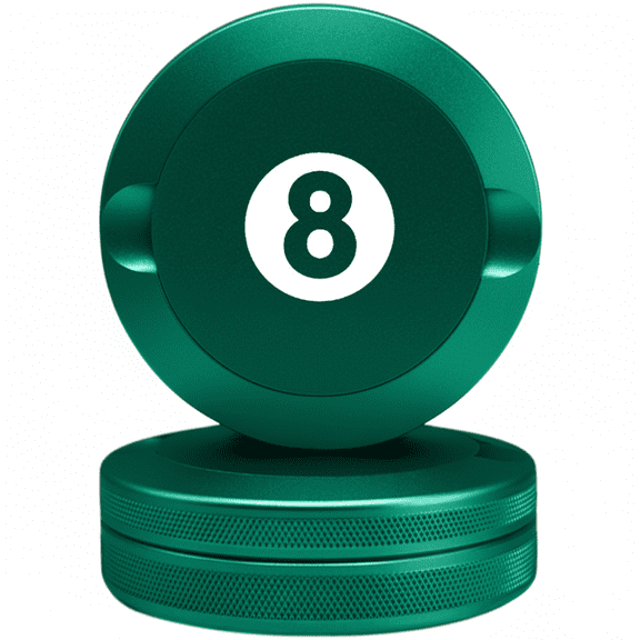 Bin Bros 8 Ball Pouch Tin for Zyn, Airtight Dual-Compartment Tin