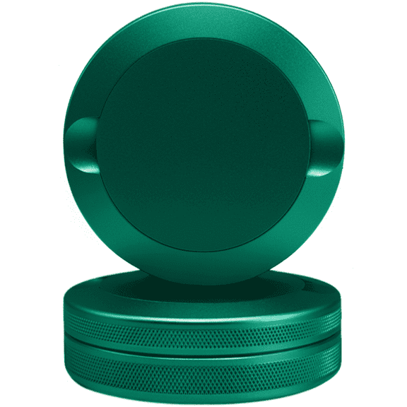 Bin Bros Signature Metal Pouch Tin - Aircraft Aluminum Storage Case & Holder - Airtight EDC Can, Dual-Compartment - Fits Zyn, Velo, Rogue - Army Green