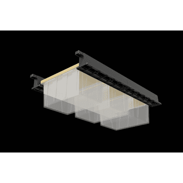 Bin Caddy Overhead, Space-Saving Storage Tote Organizational Solution for Garage, Basement, Small Spaces