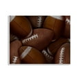 thumbnail image 1 of Stupell Industries Bin Of Footballs Wall Plaque Art, design by Marcus Prime, 11 x 14, 1 of 7
