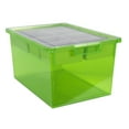 thumbnail image 1 of Bin/ Tote/ Tray Divider Kit - Triple Depth 9" Bin in Neon Green - 1 pack, 1 of 4