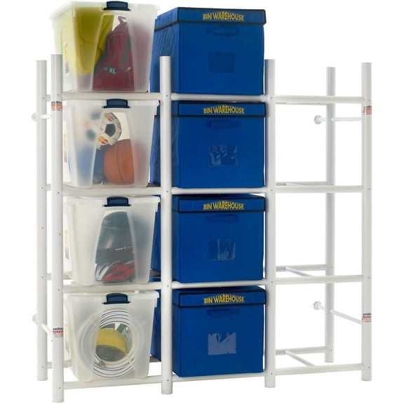 Bin Warehouse DFAE2MBW0431 Storage System for 12-Totes