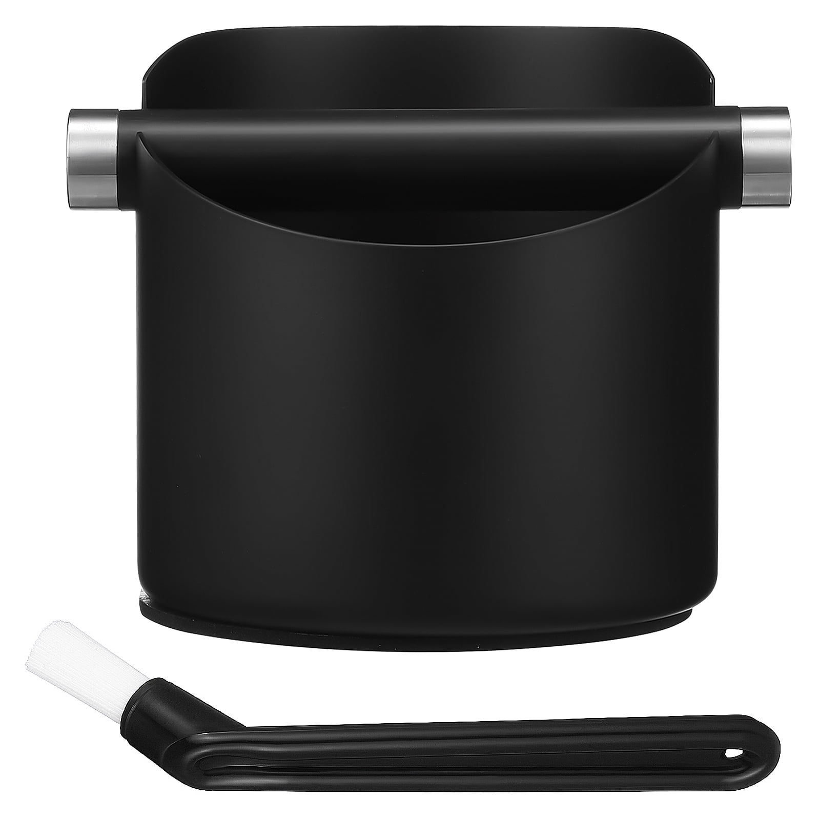 Voor Café En Restaurant Knock Box Met Lade - Roestvrijstalen Koffiedikbak, Afneembaar, Met Antislipvoeten Roestvrijstalen Koffiedik Container Lade Voor Café En Restaurant Knock Box Met Lade - Roestvrijstalen Koffiedikbak, Afneembaar, Met Antislipvoeten Roestvrijstalen Koffiedik Container Lade
