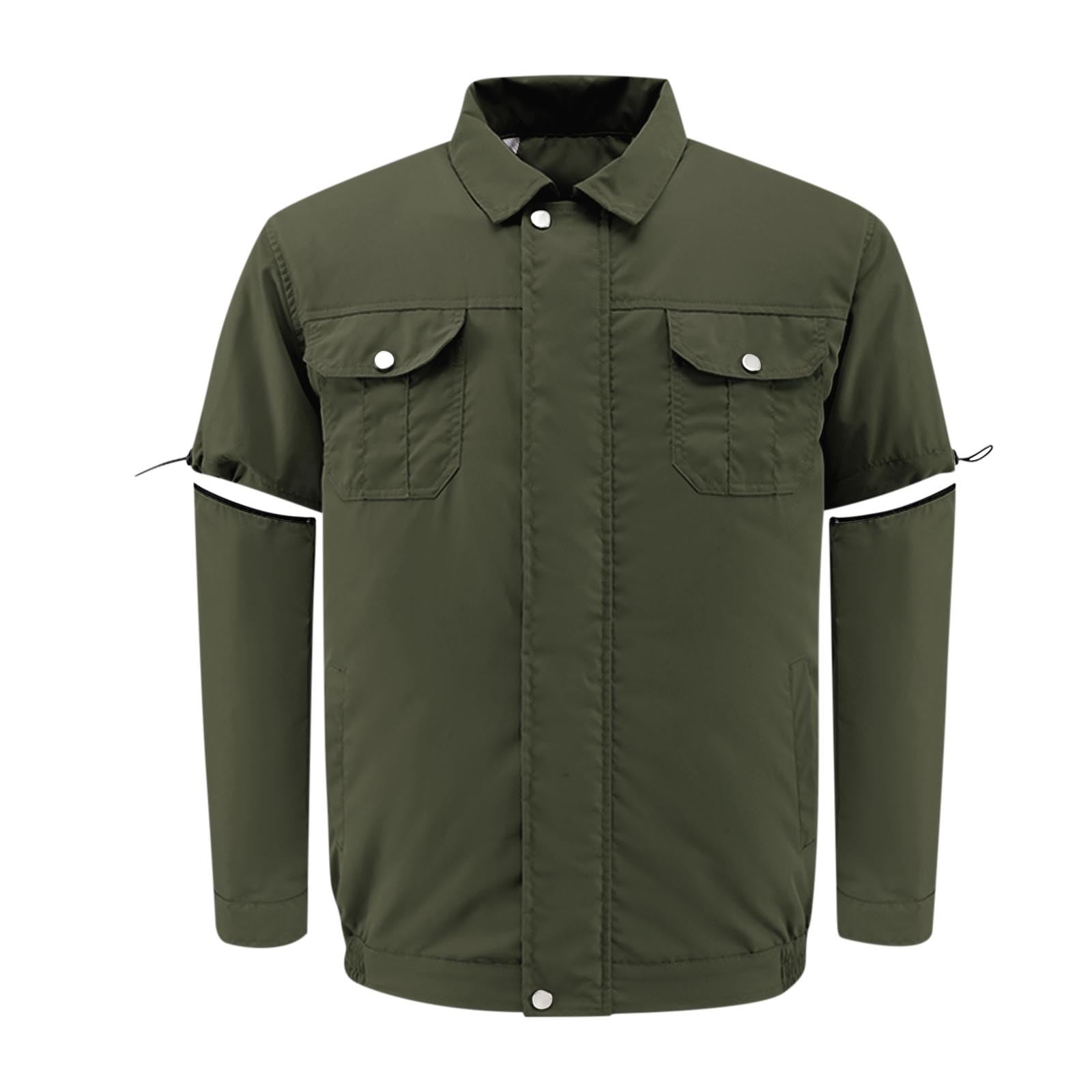 BinBiL Cooling Fan Jacket with UV Protection, USB Powered Air ...