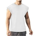 thumbnail image 1 of BinBiL Men's Fitness T-Shirt Vest Fashion Expanded Shoulder O-Neck Sports Casual Sleeveless Muscle Tees Shirts Tank Tops, 1 of 5