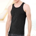 thumbnail image 1 of BinBiL Men's Swim Shirt Short Sleeve UPF 53+ Sun Protection SPF UV Moisture Wicking Lightweight Quick Dry Rash Guard Black-A XXXL, 1 of 3