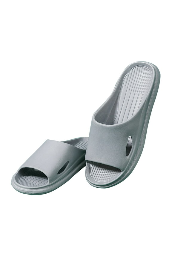 Shower Slipper, Quick Drying Non-Slip Slippers, Bathroom House and Pool Sandals, in-Door Slipper for Gym, Soft Sole
