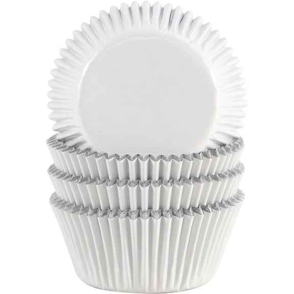 BinDamon Gold Foil Muffin Cupcake Liners/Baking Cups Standard Size, 100-Count