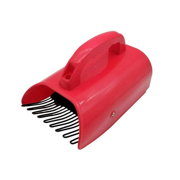 BinKFF 1 Pack Berry Picker, Berry Pickers and Rakes with Metallic Comb and Ergonomic Handle for Easier Berry Picking, Blueberry Rake Scoop for Blueberries, Lingonberries