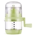 thumbnail image 1 of BinKFF 15oz / 450ML Manual Citrus Juicer, Portable Hand Crank Juicer for Orange, Watermelon, Apple, Pineapple, Lemon Lime Squeezer with Grip Handle, Easy to Clean, 1 of 6