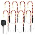 thumbnail image 1 of BinKFF 20" Christmas Candy Cane Lights -4/5/8/12 Pack LED Candy Cane Lights Christmas Decor, Outdoor Christmas Decorations for Yard, Lawn, Garden and Pathway, 1 of 8