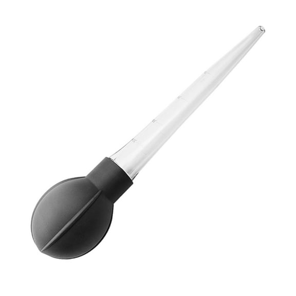 BinKFF 2026 Turkey Baster - BPA Free Cooking Syringe, Turkey Oil Suction Tube, 11 Inch Bulb Basters with Measuring Lines, Basting Tool Perfect for Cooking Juicy, Tender Meat