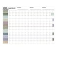 thumbnail image 1 of BinKFF 2026 Yearly Wall Calendar, Full Year Wall Calendar One Page, Rolled Paper Calendar For Wall Without Crease, 365 Day Calendar at One Glance, 20.6"X 29.2", Horizonal, 1 of 7