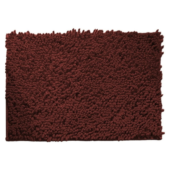 BinKFF Bathroom Rugs, Extra Thick & Soft Microfiber Shaggy, Machine Washable Bath Mats, Absorbent Bath Rugs, Non-slip Rubber Backing Bath Mat for Bathroom Floor, Tub and Shower